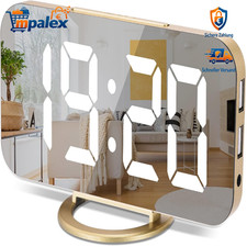 Digitaler Wecker mit Spiegel