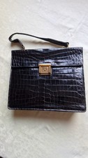 Kroko Leder Handtasche