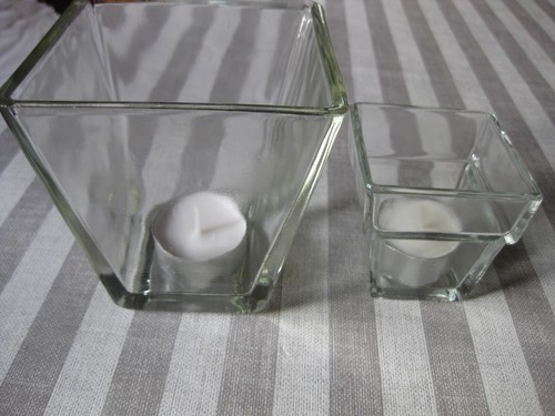 Glas windlicht kerzenglas - windlicht,