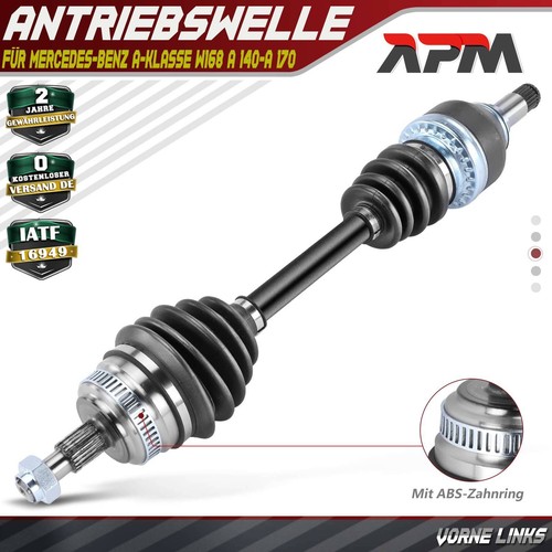 Antriebswelle vorne links - vorne, mit