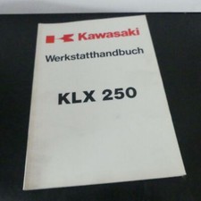 original Kawasaki KLX 250 Vergaser Werkstatthandbuch Reparaturanleitung A3511