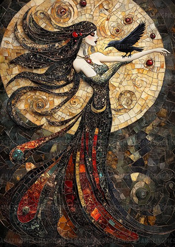 Morrigan celtic goddess war - morrigan,