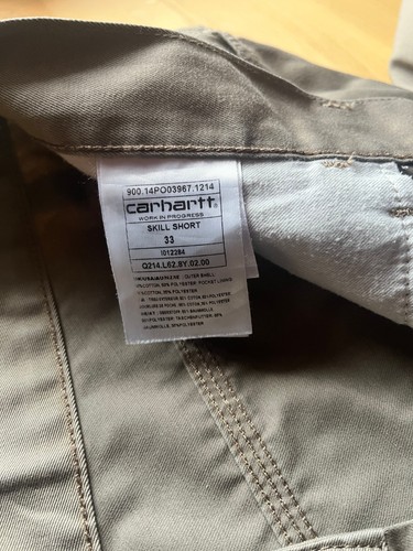 Carhartt skill short beige - carhartt,