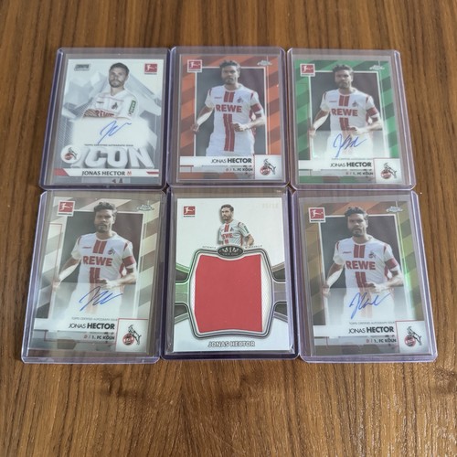 Jonas hector topps chrome - hector,