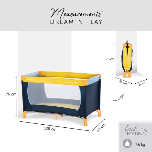 Hauck kinderreisebett dream - dream, n