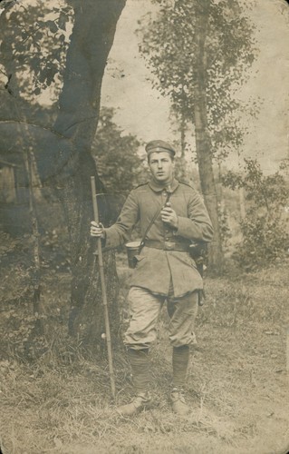 Wk1 foto soldat mit - wk1,