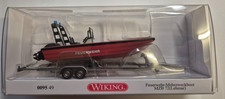 Wiking Feuerwehr-Mehrzweckboot MZB 72 (Lehmar) 1:87 Automodelle Sammler Deko