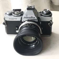 minolta XD7 mit MC Rokkor 1:1,7/55mm