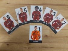 Autogrammkartensatz, Hannover