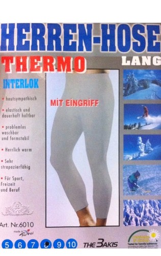 Herren thermo unterhose - ,