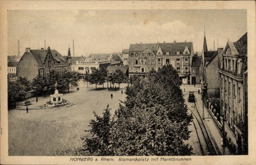 Homberg rhein duisburg - ak,