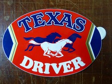 Texas Driver Autoaufkleber 19x 13cm Made In Germany wild horses mustang