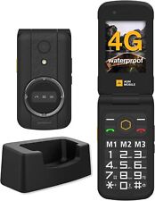 AGM M8 Flip 4G Outdoor Handy ohne Vertrag Tastenhandy Robust Stoßfest Baustellen