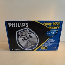 Philips EXP221 CD Player Tragbarer Mp3 Discman OVP Retro Vintage funktioniert ✅️