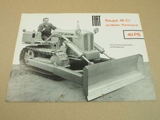 Prospekt Fiat 40CI Raupe