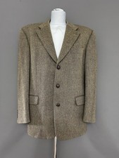 Hugo Boss Sakko Wollsakko Gr. 52 Braunton 100% Schurwolle Mod. Artemis Tweed 