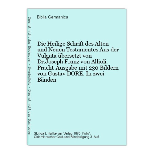 Die heilige schrift des alten - heilige,