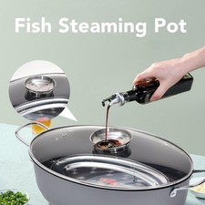 Fischdampftopf Großer Ovaler