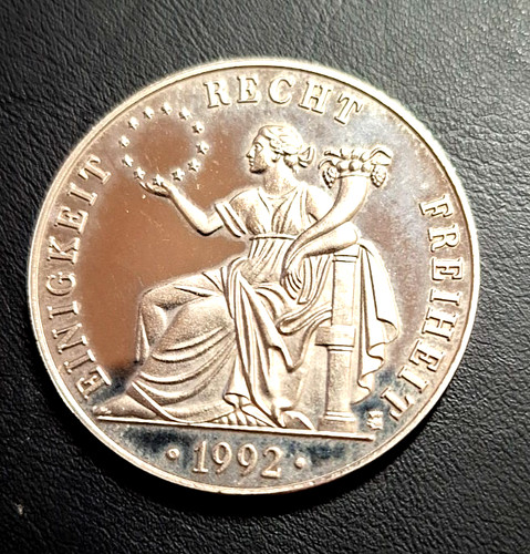 Gedenkmünze ecu brd - -,