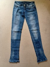 Miss Sixty M60 Style Story luxury indigo Jeans Damen W 27 blau selten vintage