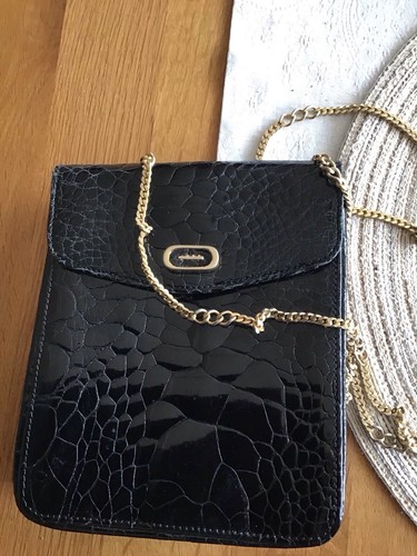 Handtasche echt kroko leder - handtasche,