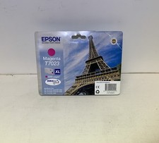 Original Epson T7023 C13T70234010 Tintenpatrone Magenta Workforce Pro WP-4015