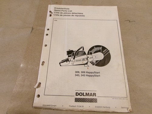 1995 dolmar 309 - dolmar, 309,