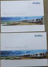 2009 Hobby Reisemobile Prospekt brochure, 60 Seiten + Preisliste