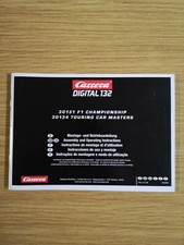 Betriebsanleitung für F1 Championship 30131 Carrera Digital 132