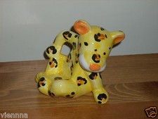 Leopard Keramik Deko-Figur 