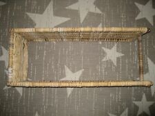 Van der Leeden 1915 Rattan Kaminholzregal Brennholzkorb Feuerholzkorb