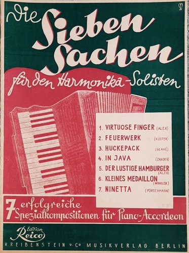 Noten die sieben sachen - noten, für
