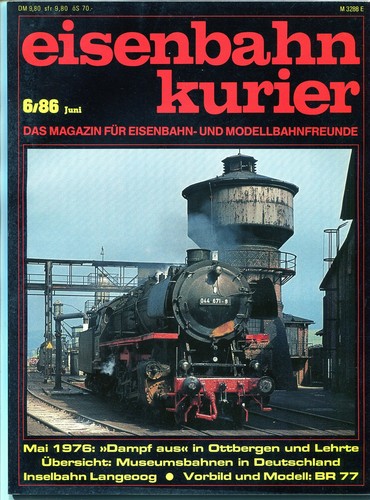 Eisenbahn kurier 165 heft - kurier,