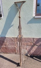 Ski Vollholz Holz alt antik