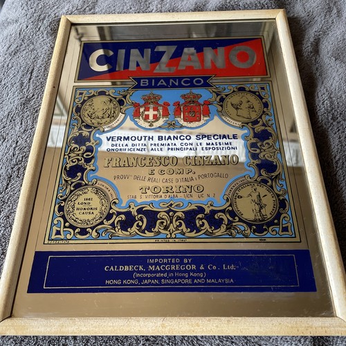 Cinzano werbespiegel - werbespiegel,