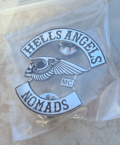 Hells angels pin - angels, mc