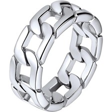 Herren Ring Edelstahl
