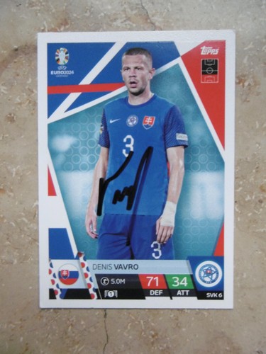 Denis vavro autogramm signed - autogramm,