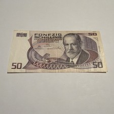 50 Schilling Geldschein