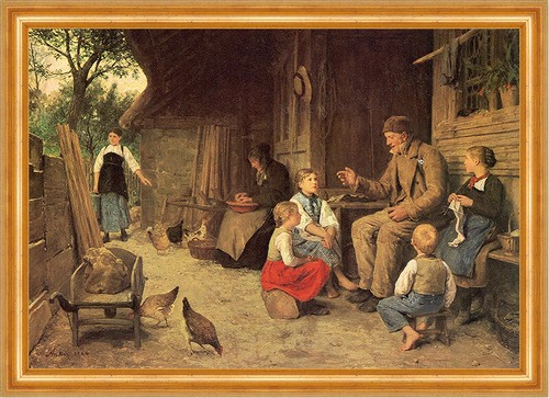 Großvater erzählt geschichte - großvater,