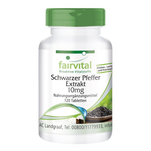 Schwarzer pfeffer extrakt - pfeffer, 10