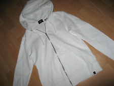SUPERDRY Damen  Kapuzen Sweat- Jacke Hoodie Gr. 36 weiß gepflegter Zustand Top