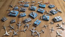 45 Schabak Flugzeuge, 1:600, gebraucht, Zustand gut-ok, 80er Jahre