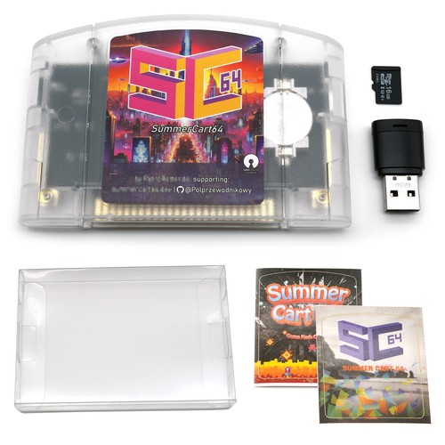 Summercart64 n64 flashcart - summercart64, 2.1
