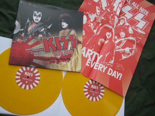 Kiss 2lp rare yellow - kiss,