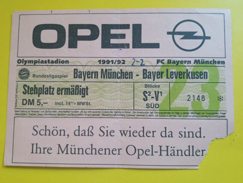 Orig ticket bundesliga - 1.,