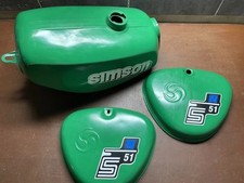 IFA SIMSON S51N Tankset Saftgrün, Gewartet S50, DDR NOS