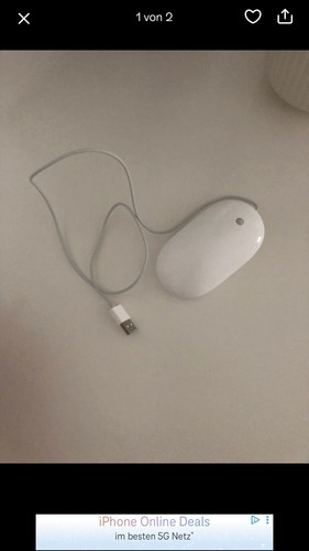 Apple original mighty mouse - apple,