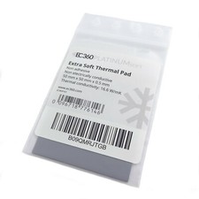 EC360® PLATINUM SOFT 16,6W/mK Wärmeleitpad (50 x 50 x 0,5 mm) I ThermalPad GPU 