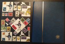 Briefmarken Einsteckalbum – 2 Stück – teilw. gefüllt mit div. Marken